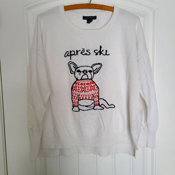 'Apres Ski' French Connection Frenchie Sweater size L - Picture 1 of 3